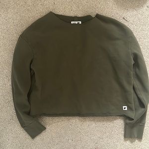 Cropped sweatshirt